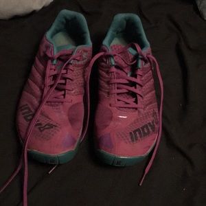 Purple inov sneakers